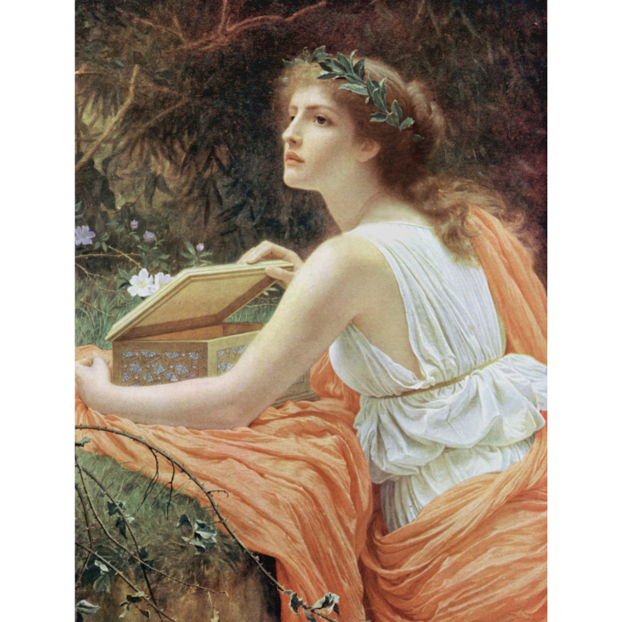 Pandora, Charles Edward Perugini 18-SD