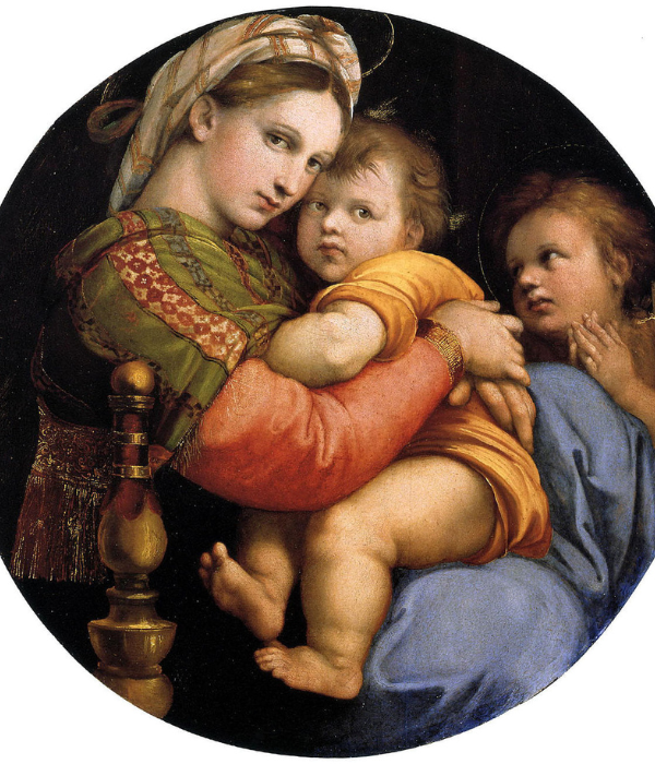 Dievo Motina, Raffaello Santi 187-SD