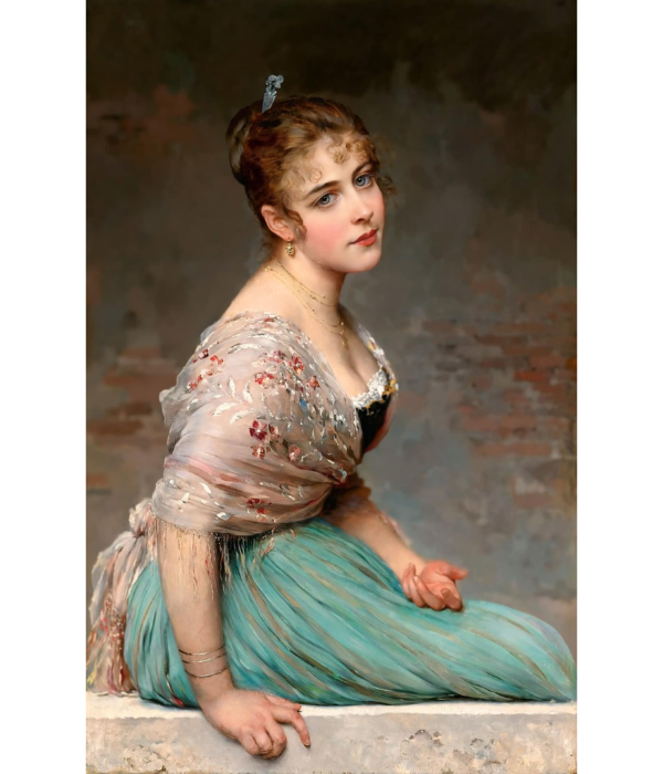 Ramybė, Eugene de Blaas 183-SD