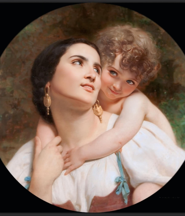 Moteris iš Alvito, Adolphe William Bouguereau 186-SD