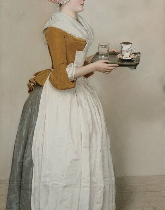 Šokoladininkė, Jean Etienne Liotard 118-SD