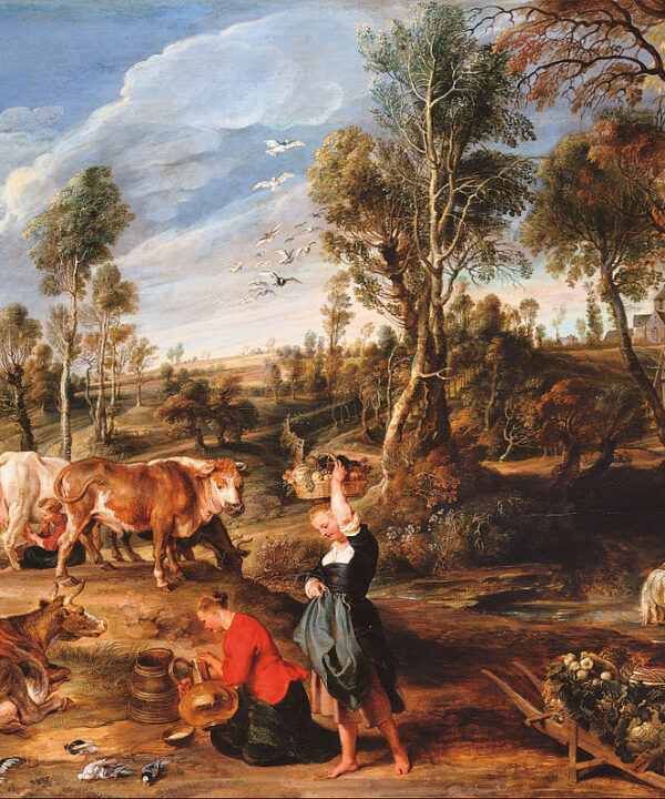 Melžėjos su galvijais, Peteris Paulas Rubensas 172-SD