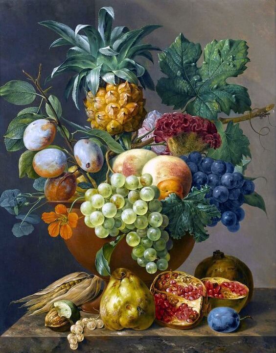 Vaisių asorti, Georgius Jacobus Johannes van Os 21-NT