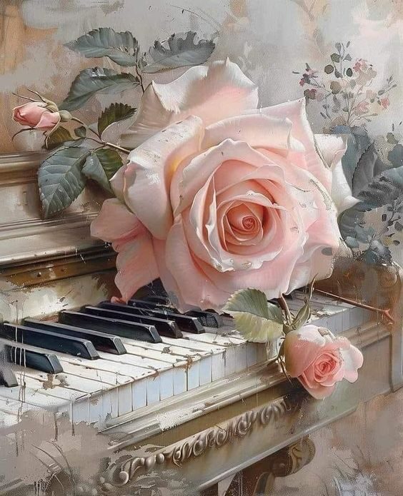 Rožė ir pianinas 24-NT