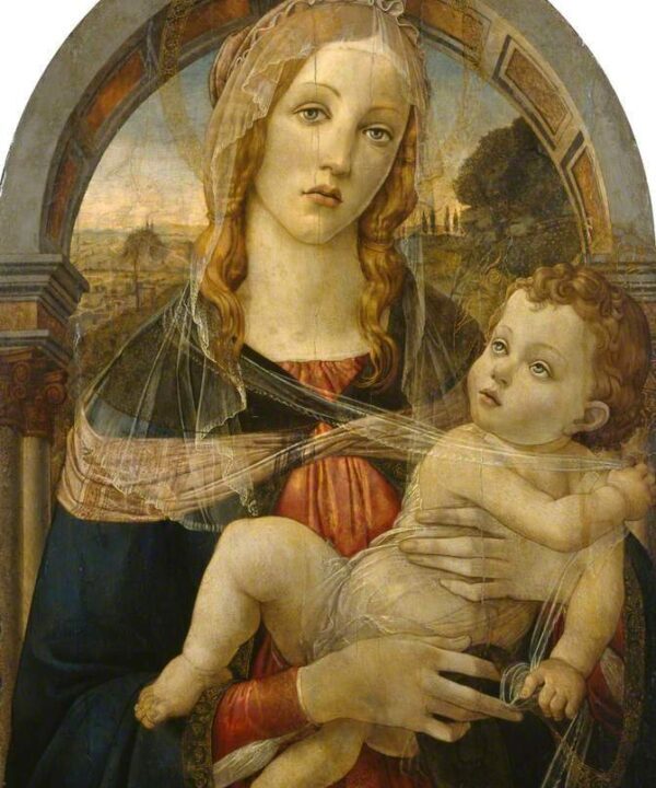 Botticelli Madonna Of The Pomegranate 40-SD