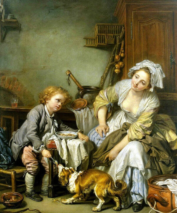 Išlepintas vaikas, Jean Baptiste Greuze 21-SD
