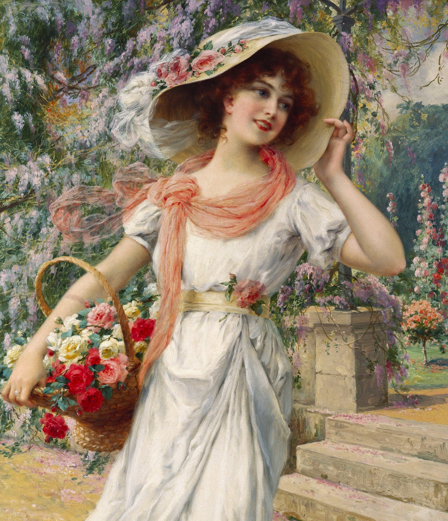 Gėlininkė, Emile Vernon 95-SD