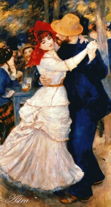 Šokis Bougival Pierre-Auguste Renoir 23-SK - Image 2