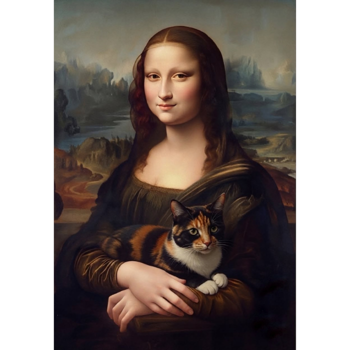 Mona Liza su marga kate 231-SD