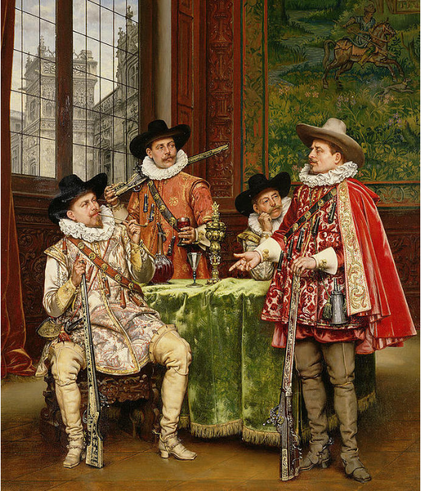 Muškietininkai, Adolphe Alexandre Lesrel 159-SD