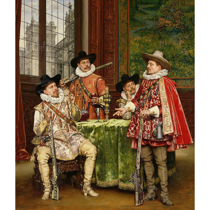 Muškietininkai, Adolphe Alexandre Lesrel 159-SD