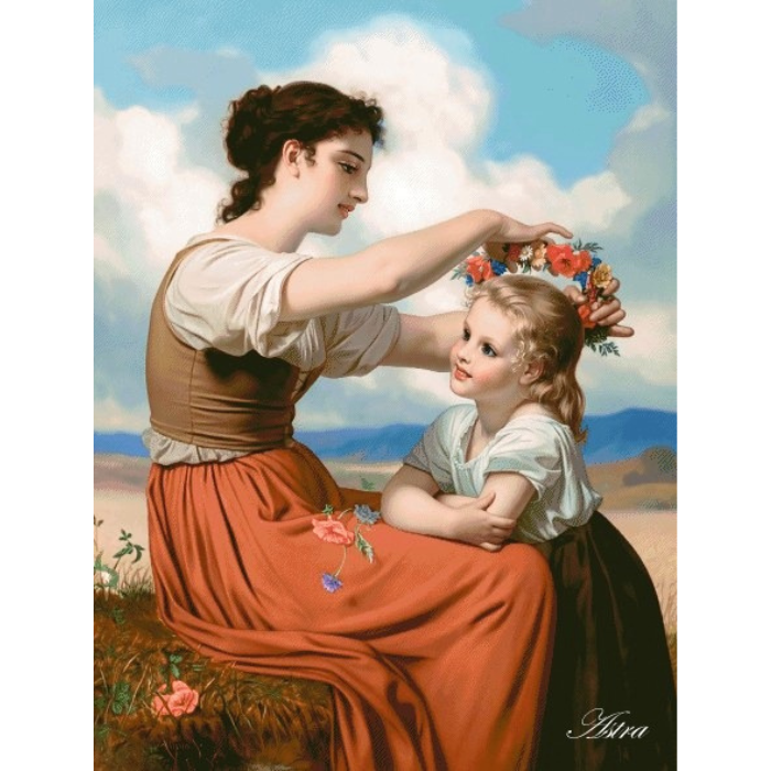 Lauko gėlių vainikas, Hugues Merle 210-SD - Image 2