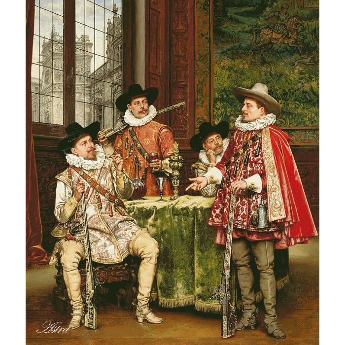 Muškietininkai, Adolphe Alexandre Lesrel 159-SD - Image 2