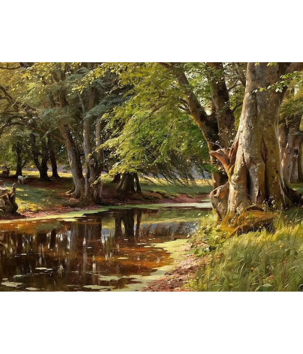 Miško peizažas, Peder Monsted 140-PZ